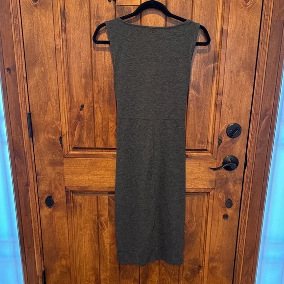 Torrid Gray Sleeveless Midi Dress - Picture 5 of 7